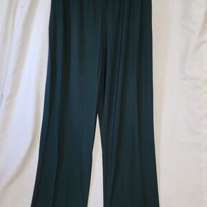 Tiana B. Elegant Green Women's Pants